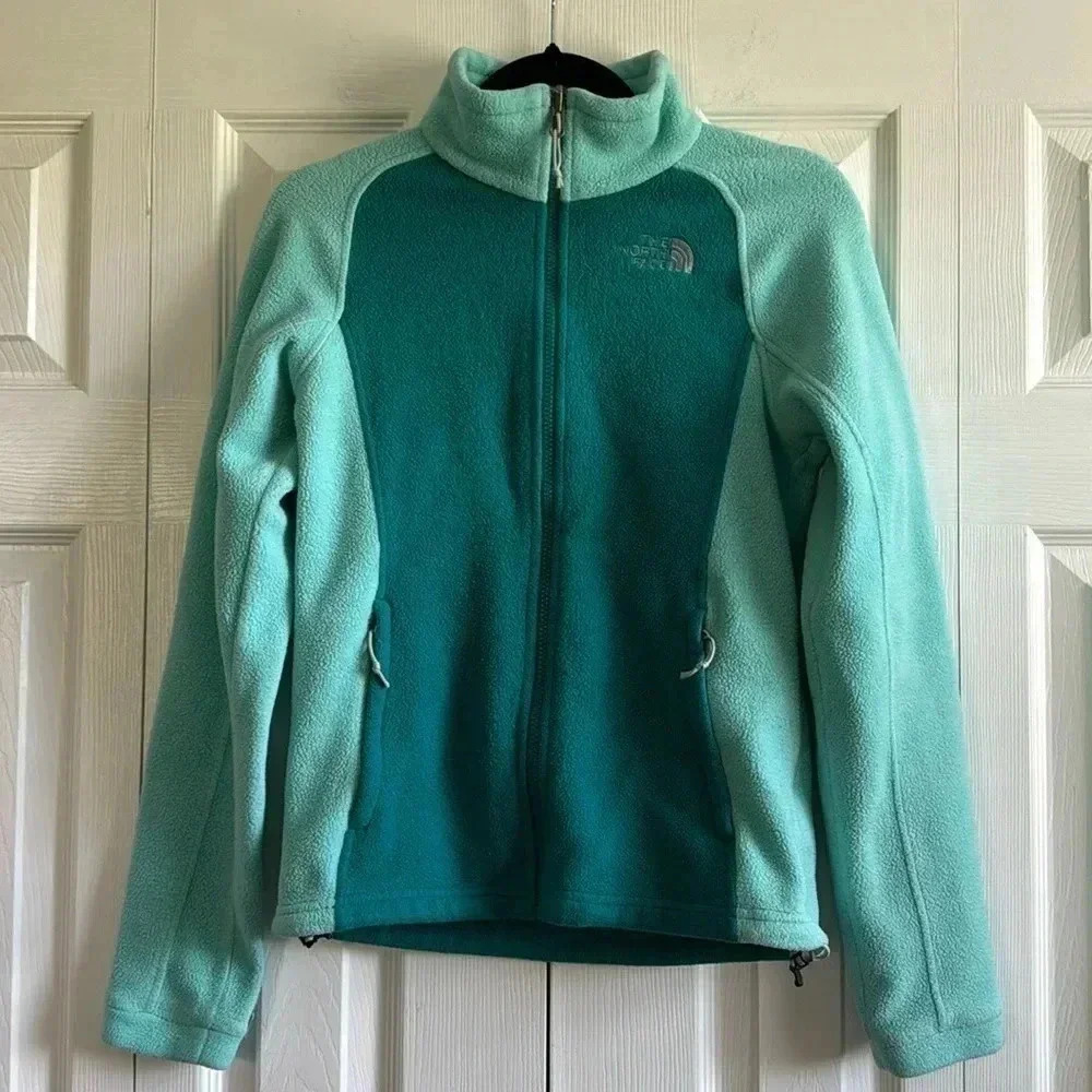 The North Face Two Tone Full Zip Fleece Jacket size XS